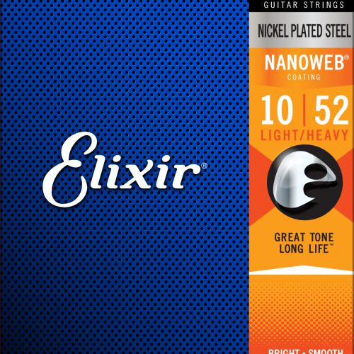 ELIXIR ELECTRIC GUITAR MUTE 10 52 NANOWEB 12077