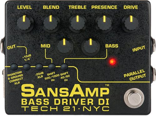 TECH 21 SANSAMP BASS DRIVER D.I. V2