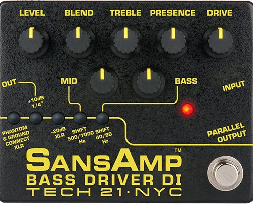 TECH 21 SANSAMP BASS DRIVER D.I. V2