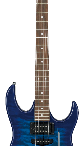 IBANEZ CHITARRA ELETTRICA BLU TRASPARENTE SFUMATO GRX70QATBB