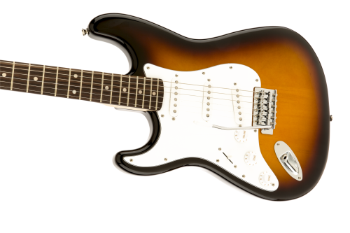 SQUIER Affinity Series Stratocaster®, Left-Handed, Laurel Fingerboard, Brown