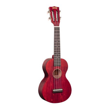 MAHALO UKULELE CONCERTO ISLAND ROSSO CHERRY RED