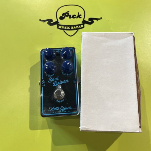XOTIC EFFECTS SOUL DRIVEN OVERDRIVE BOOST USATO