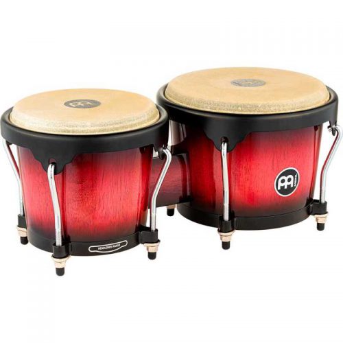 MEINL HB100WRB COPPIA DI BONGHI IN LEGNO ROSSO NERO