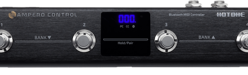 HOTONE Ampero Control - pedale controller midi 4 switch - Bluetooth