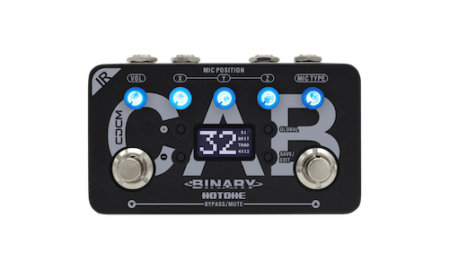 HOTONE Binary Cab - pedale simulatore di cabinet + IR