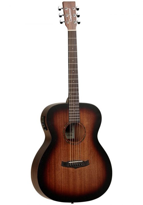 TANGLEWOOD TWCR-OE - CHITARRA ACUSTICA ELETTRIFICATA - WHISKEY BARREL BURST SATI