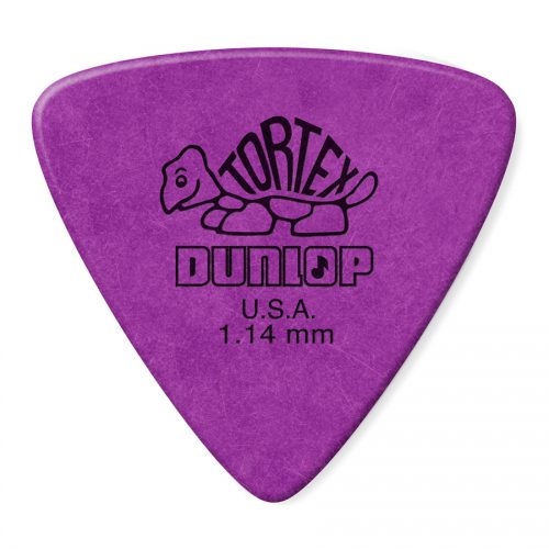 Dunlop 431P Tortex Triangle Purple 1.14