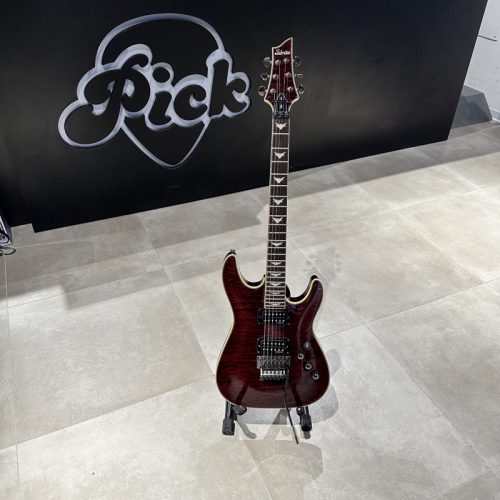 SCHECTER DIAMOND SERIES OMEN BLACK CHERRY EXTREME FR USATO