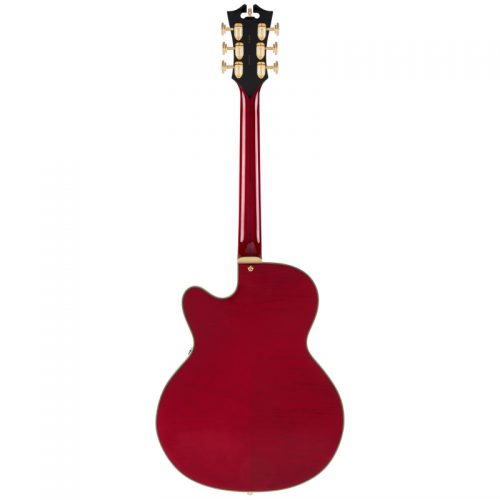 D'ANGELICO EXCEL 59 (with stairstep tailpiece) TRANS CHERRY