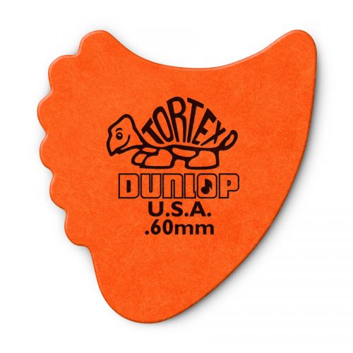 Dunlop Plettro 414R Tortex Fin Orange .60