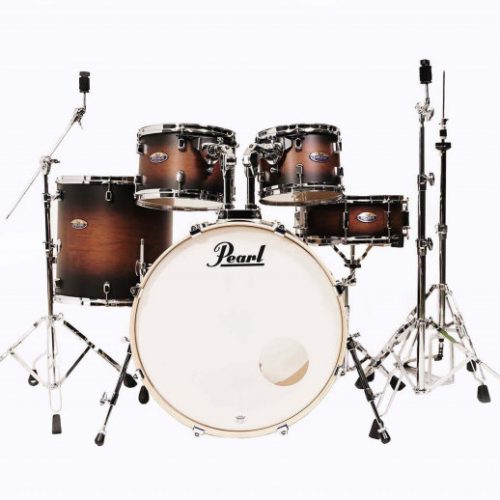 PEARL DECADE MAPLE 5pz SATIN BROWN BURST + HARDWARE