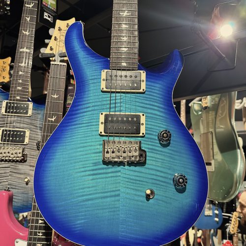 PRS CE 24 FLAME MAKENA BLUE