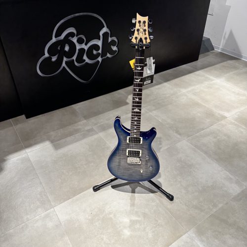 PRS CE24 FLAME FadedGrayBkBlueBurst HFS