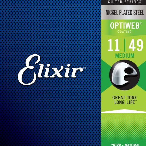 ELIXIR 19102 OPTIWEB MUTA PER CHITARRA ELETTRICA 11 49