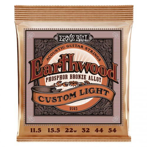 ERNIE BALL - 2145 EARTHWOOD CUSTOM LIGHT PHOSPHORE BRONZE 11,5 54