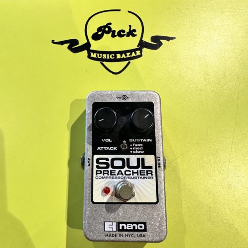 ELECTRO HARMONIX SOUL PREACHER COMPRESSORE PER CHITARRA USATO