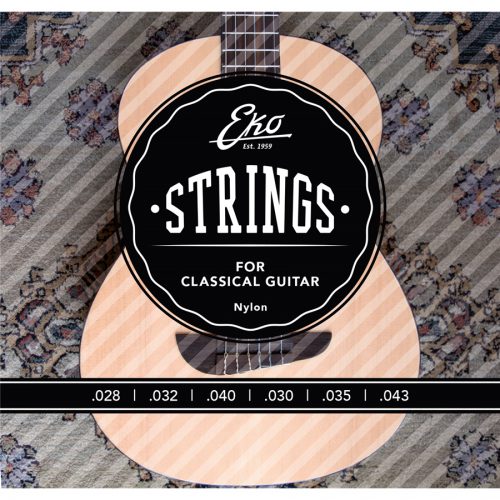 Eko Corde Chitarra Classica 28-43 Medium Tension Set/6