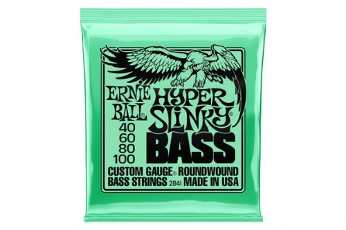 Ernie Ball muta di corde 2841 Nickel Wound Hyper Slinky Bass 40 100