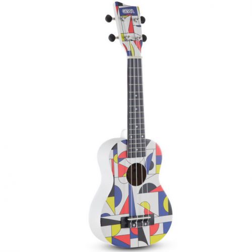 GEWA UKULELE SOPRANO W-SO-BWR