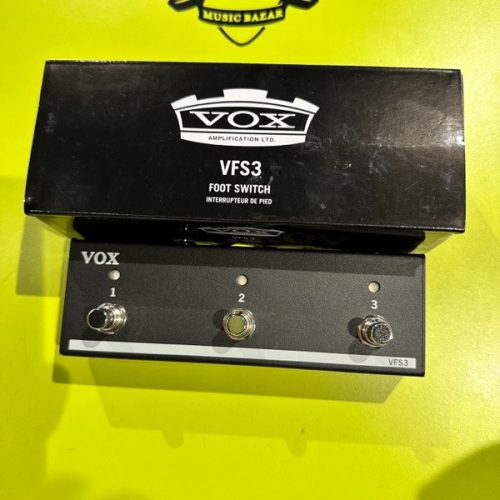 VOX VFS3 FOOSWTICH 3 PULZANTI PER AMPLIFICATORE USATO