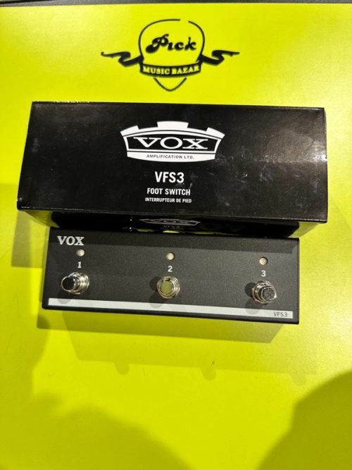 VOX VFS3 FOOSWTICH 3 PULZANTI PER AMPLIFICATORE USATO