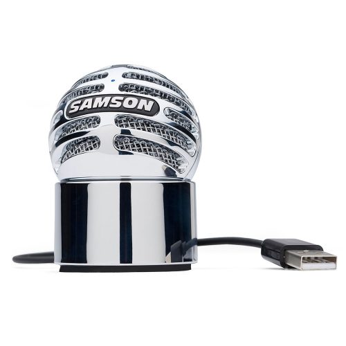 SAMSON MICROFONO METEORITE CHROME USB