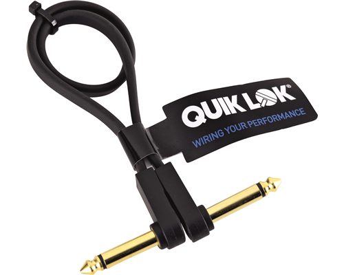 QUIK LOK CAVO PATCH FPC/QB-0,30K JACK MONO 90°/JACK MONO 90°