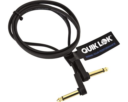 QUIK LOK CAVO PATCH FPC/QB-0,90K JACK MONO 90°/JACK MONO 90°