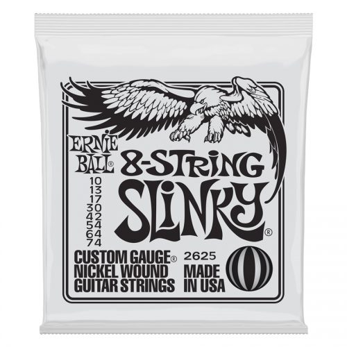 Ernie Ball muta di corde 2625 Nickel Wound Slinky 10-74