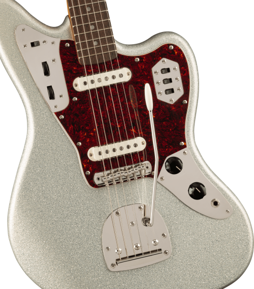FENDER FSR Classic Vibe '60s Jaguar Silver Sparkle