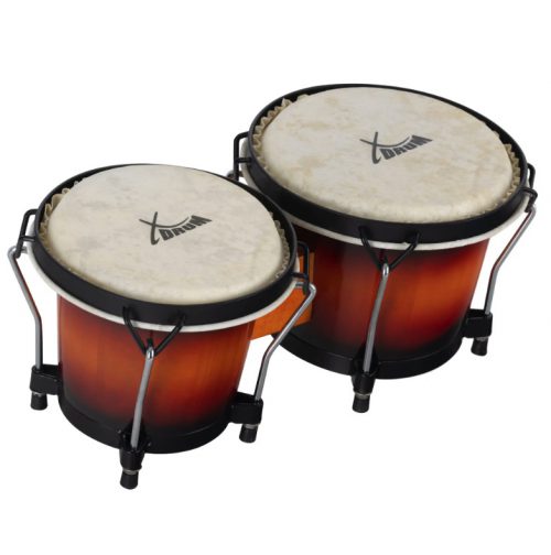 Xdrum coppia di Bongo Club Vintage Sunburst