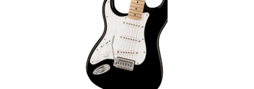 SQUIER Soni Stratocaster Mancina Left-Handed, Maple Fingerboard nera