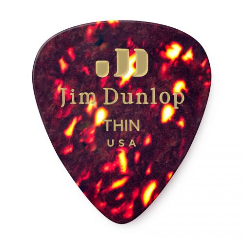 Dunlop plettro tartarugato Jim Dunlop 483R#05 Shell Classic - Thin