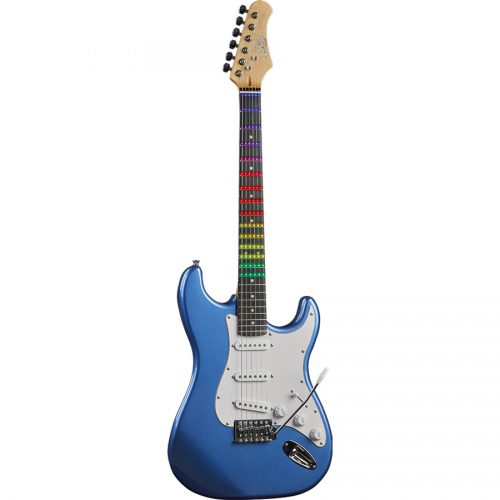 Eko chitarra S-300 S300 Metallic Blue + sistema Visual Note