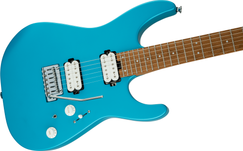 CHARVEL Pro-Mod DK24 HH 2PT CM, Caramelized Maple Fingerboard, Matte Blue Frost