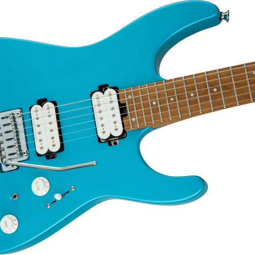 CHARVEL Pro-Mod DK24 HH 2PT CM, Caramelized Maple Fingerboard, Matte Blue Frost