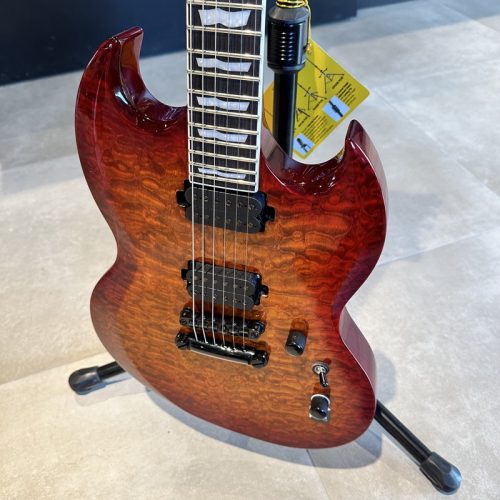 LTD VIPER 1000 QM TIGER EYE SUNBURST CHITARRA ELETTRICA B-Stock