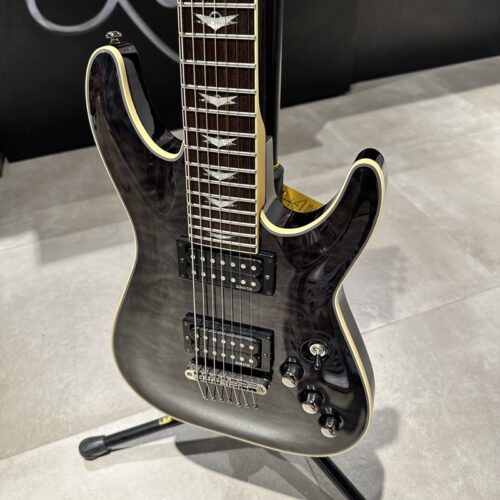 SCHECTER OMEN EXTREME 7 CHITARRA ELETTRICA 7 CORDE BLACK USATO