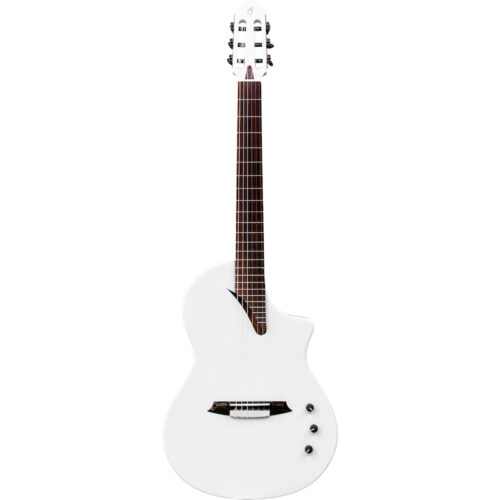 Martinez Chitarra Classica Elettrificata Hispania White GT + Bag