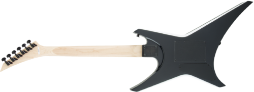 Jackson JS Series Warrior JS32, Black with White Bevels
