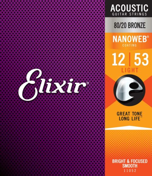 ELIXIR CORDE PER CHITARRA ACUSTICA BRONZE 12 53 11052