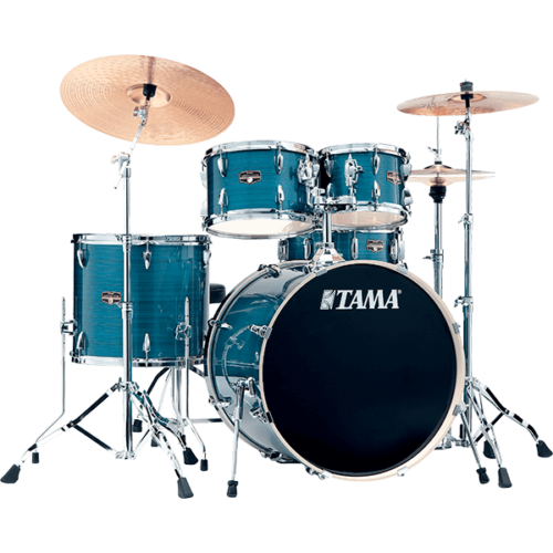 TAMA BATTERIA ACUSTICA 5 PEZZI + MEINL CYMBALS