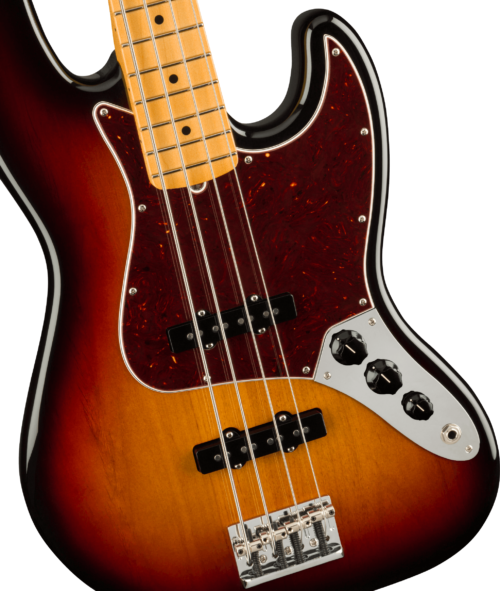 Fender American Professional II Jazz Bass, Maple, 3-Color Sunburst