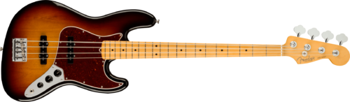 Fender American Professional II Jazz Bass, Maple, 3-Color Sunburst