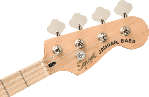 Squier Affinity Series Jaguar Bass H, Maple Fingerboard, Black