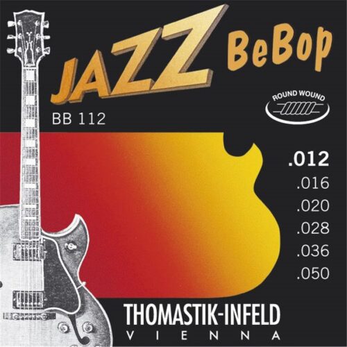 THOMASTIK Jazz Bebop BB112 set chitarra elettrica 12 50