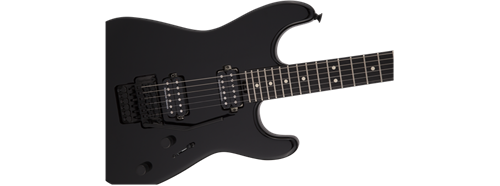 CHARVEL Pro-Mod San Dimas® Style 1 HH FR E, Ebony Fingerboard, Gloss Black