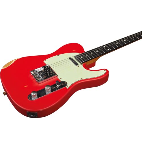 EKO GUITARS - VT-380 RELIC FIESTA RED