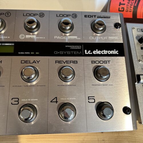 TC ELECTRONIC G SYSTEM GSYSTEM MULTIEFFETTO PER CHITARRA USATO